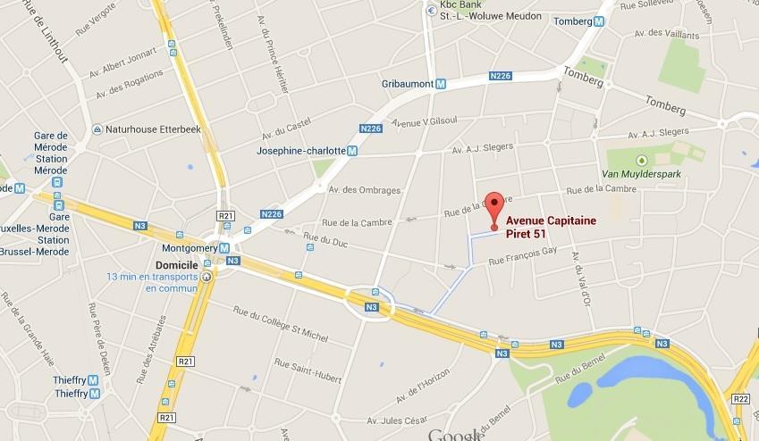 B&B Capitaine Piret Woluwe-Saint-Lambert Dış mekan fotoğraf
